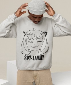 Cute Manga Sweatshirt - Unisex Otaku Sweatshirt for Manga Lovers, Unique Graphic Tee, Aesthetic Clothing Merchandise