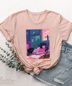 Cute Shiba Inu Ramen Noodles Tee - Kawaii Akita Gift for Lovers