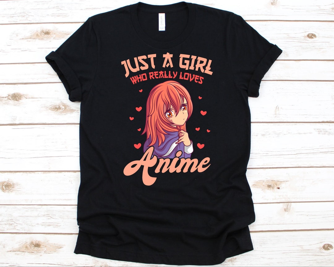 Cute Women's Anime T-Shirt for Otakus, Ideal Gift for Anime Lovers and Manga Enthusiasts, Perfect for Women
