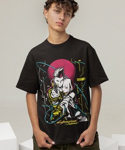 Cyberpunk David Martinez Anime Manga Waifu Tee - Edgerunners Lucy Unisex Shirt