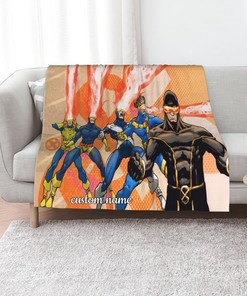 Cyclops Quilt Blanket Set with Personalized Name - Ideal for Home Decoration & Sofa