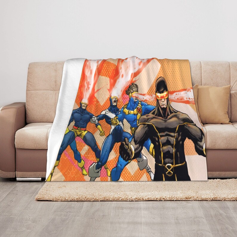 Cyclops Quilt Blanket Set with Personalized Name - Ideal for Home Decoration & Sofa - Image 3