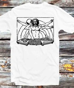 DJ DaVinci Weird Graphic Record Funny 80s T-Shirt - Fan Gift Hoodie for Anime Fans