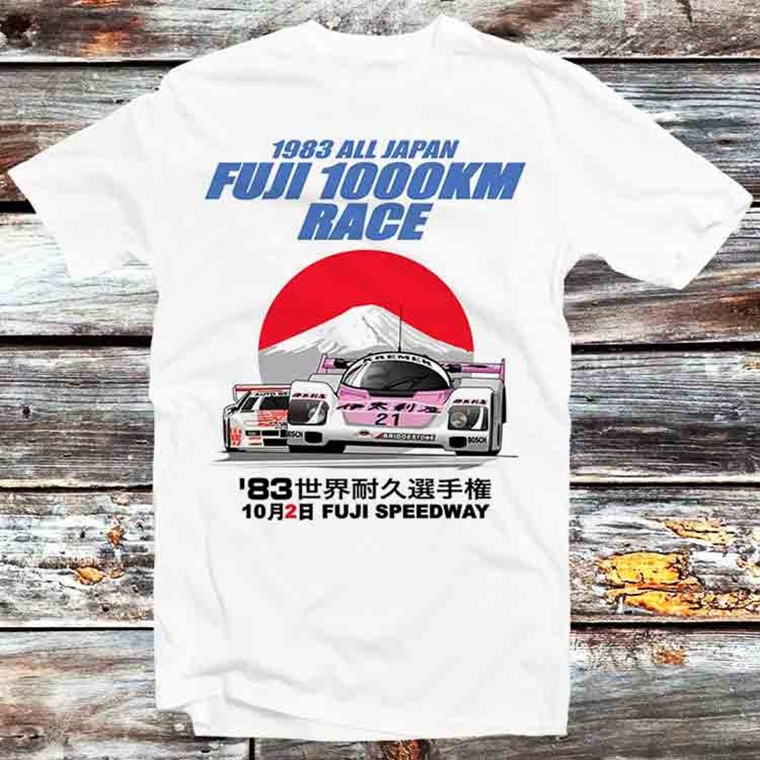 DTM Race 1983 Japanese Poster Retro Tee for Anime Lovers