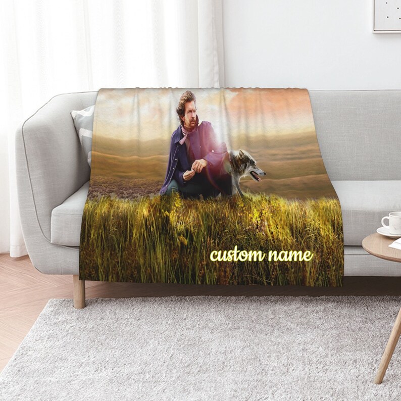 Dances With Wolves Personalized Quilt Bedding Set Blanket - Great Gifts for Family and Home Decoration - Image 2