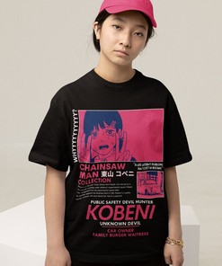 Demon Anime Shirt for Fans of Gothic and Chainsaw Designs - Perfect Manga Lovers Gift