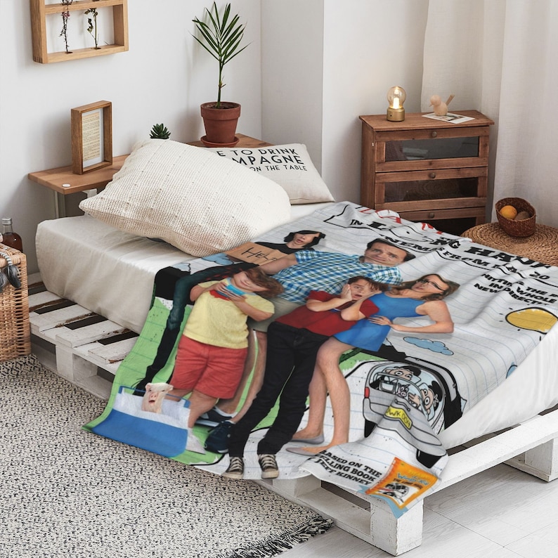 Diary Of A Wimpy Kid Personalized Quilt Blanket - Ideal for Home Decoration and Sofa Blanket - Image 3