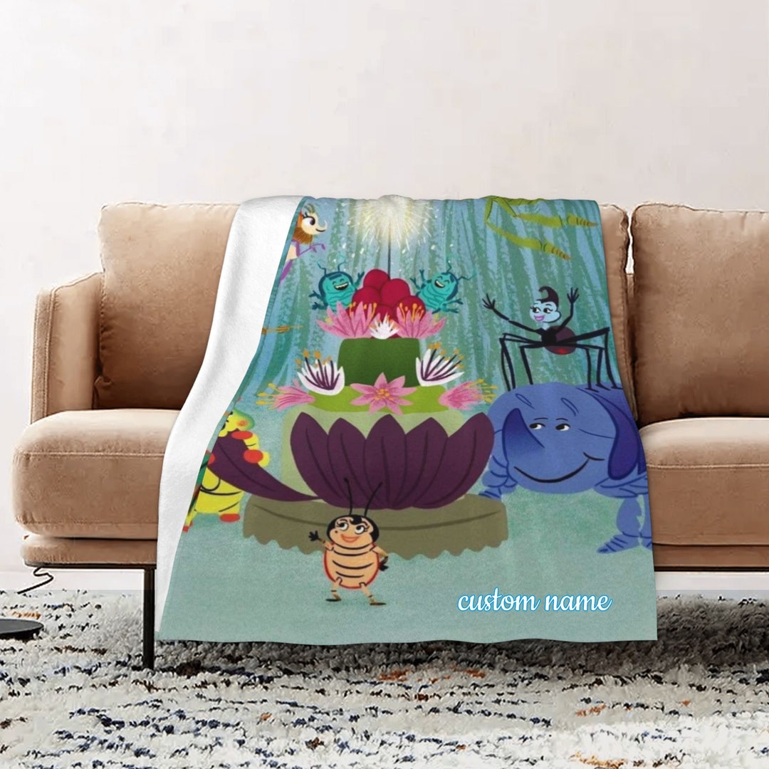 Disney A Bug's Life Quilt Blanket Bedding Set: Perfect for Bedroom Decor and Home Decoration