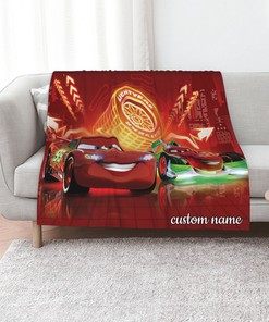 Disney Cars Quilt Bedding Set Blanket for Bedroom Decor - Suitable for Picnic