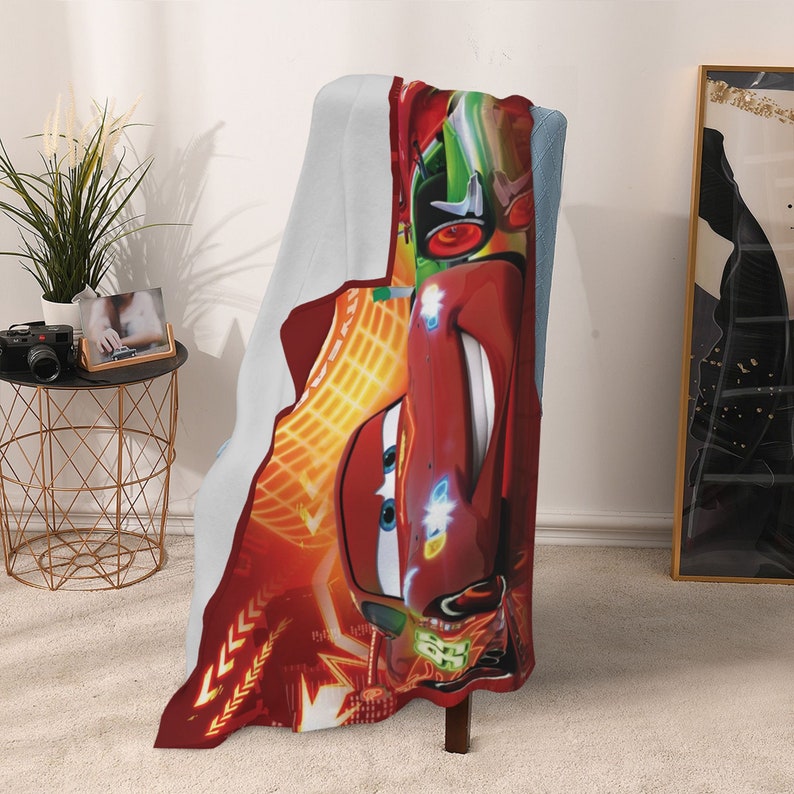 Disney Cars Quilt Bedding Set Blanket for Bedroom Decor - Suitable for Picnic - Image 4