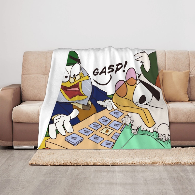 Disney Ducktales Custom Name Quilt Blanket - Perfect for Bedroom Decor and Home Decoration - Image 3