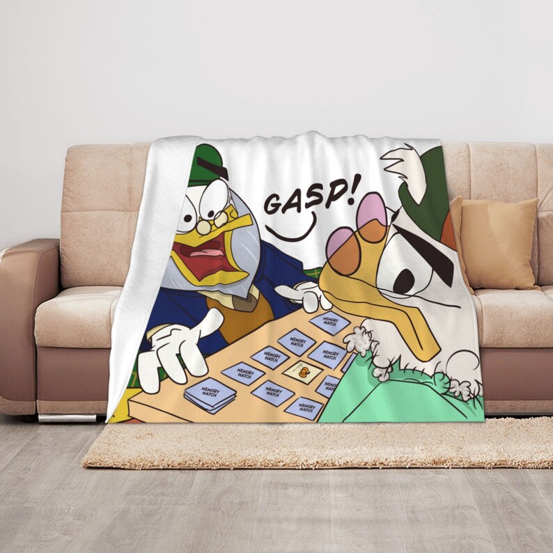 Disney Ducktales Custom Name Quilt Blanket - Perfect for Bedroom Decor and Home Decoration - Image 3