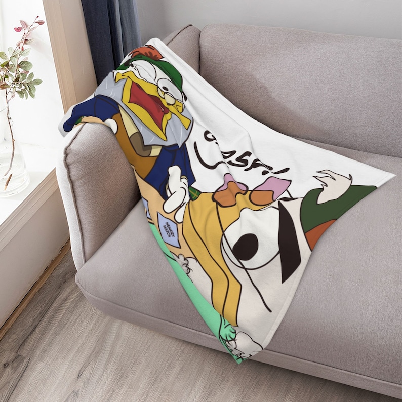 Disney Ducktales Custom Name Quilt Blanket - Perfect for Bedroom Decor and Home Decoration - Image 4