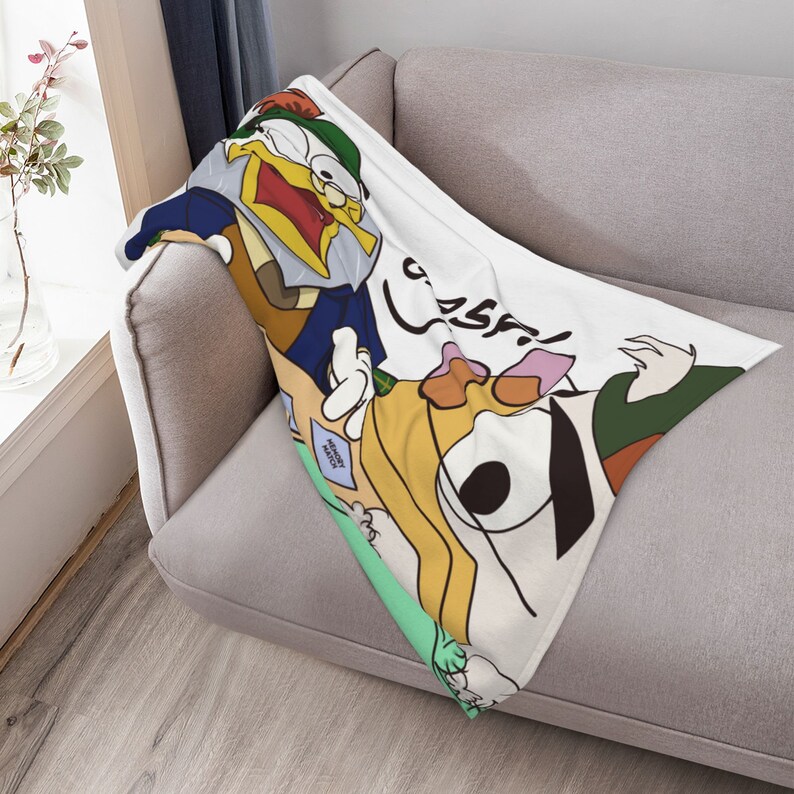 Disney Ducktales Custom Name Quilt Blanket - Perfect for Bedroom Decor and Home Decoration - Image 4