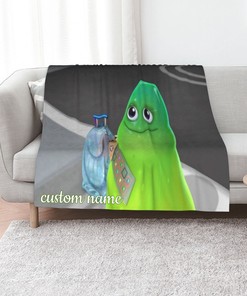Disney Flubber Personalized Quilt Blanket - Great Gifts for Family and Home Decoration