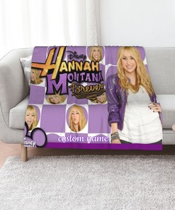 Disney Hannah Montana The Movie Quilt Bedding Set Blanket: Ideal for Bedroom Decor and Home Decoration