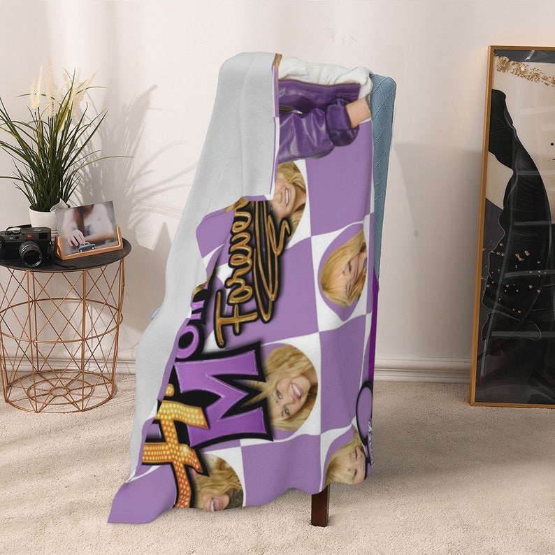 Disney Hannah Montana The Movie Quilt Bedding Set Blanket: Ideal for Bedroom Decor and Home Decoration - Image 4