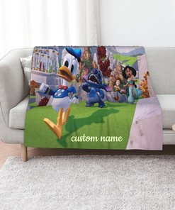 Disney Infinity Custom Name Quilt Blanket - Ideal for Home Decoration and Movie Lovers