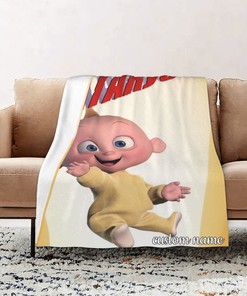 Disney Jack Jack Attack Quilt Blanket - Ideal for Home Decoration and Sofa Blanket