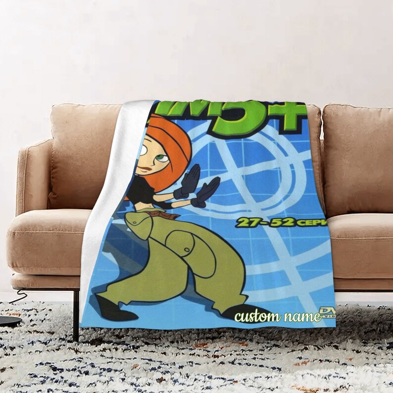 Disney Kim Possible Personalized Quilt Bedding Set Blanket - Perfect for Bedroom Decor - Image 2