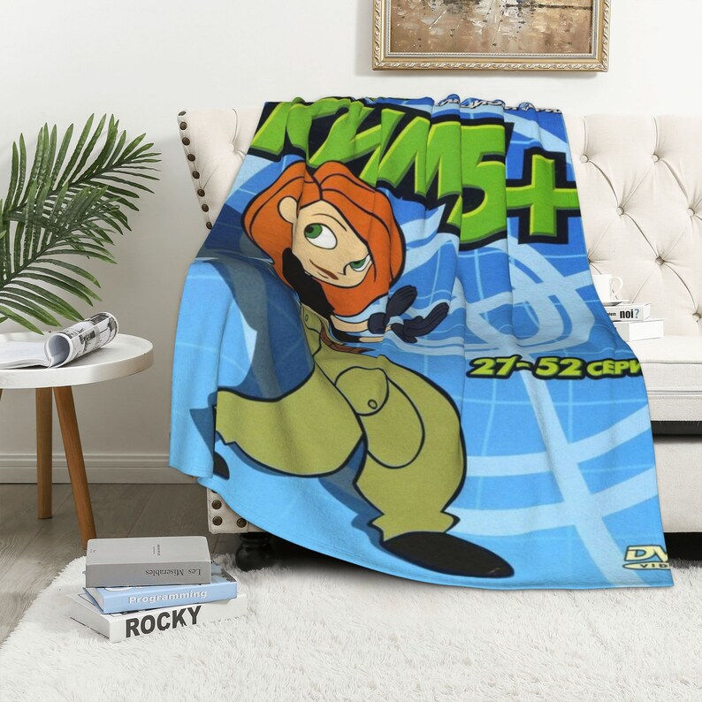 Disney Kim Possible Personalized Quilt Bedding Set Blanket - Perfect for Bedroom Decor - Image 3