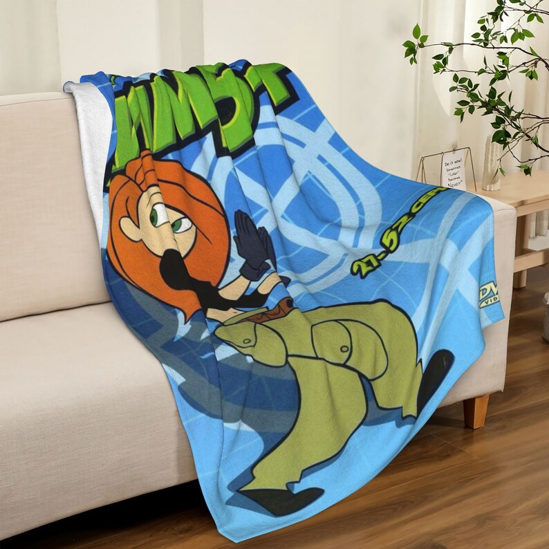 Disney Kim Possible Personalized Quilt Bedding Set Blanket - Perfect for Bedroom Decor - Image 4