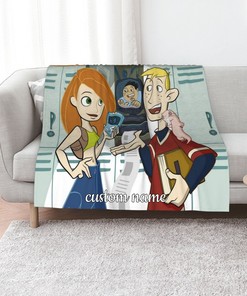 Disney Kim Possible Personalized Quilt Bedding Set - Ideal for Home Decoration and Movie Lovers