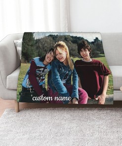 Disney Lizzie McGuire Personalized Quilt Blanket - Ideal for Home Decoration and Movie Lovers