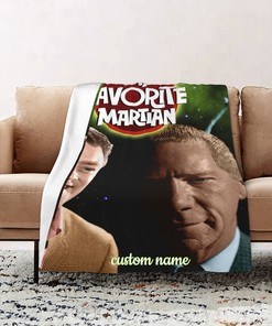 Disney My Favorite Martian Personalized Quilt Blanket - Ideal for Home Decoration and Movie Lovers