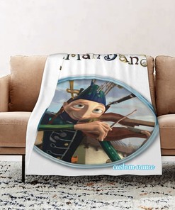 Disney One-Man Band Custom Name Quilt Bedding Set - Perfect for Home Decoration, Sofa Blanket, Family Gifts