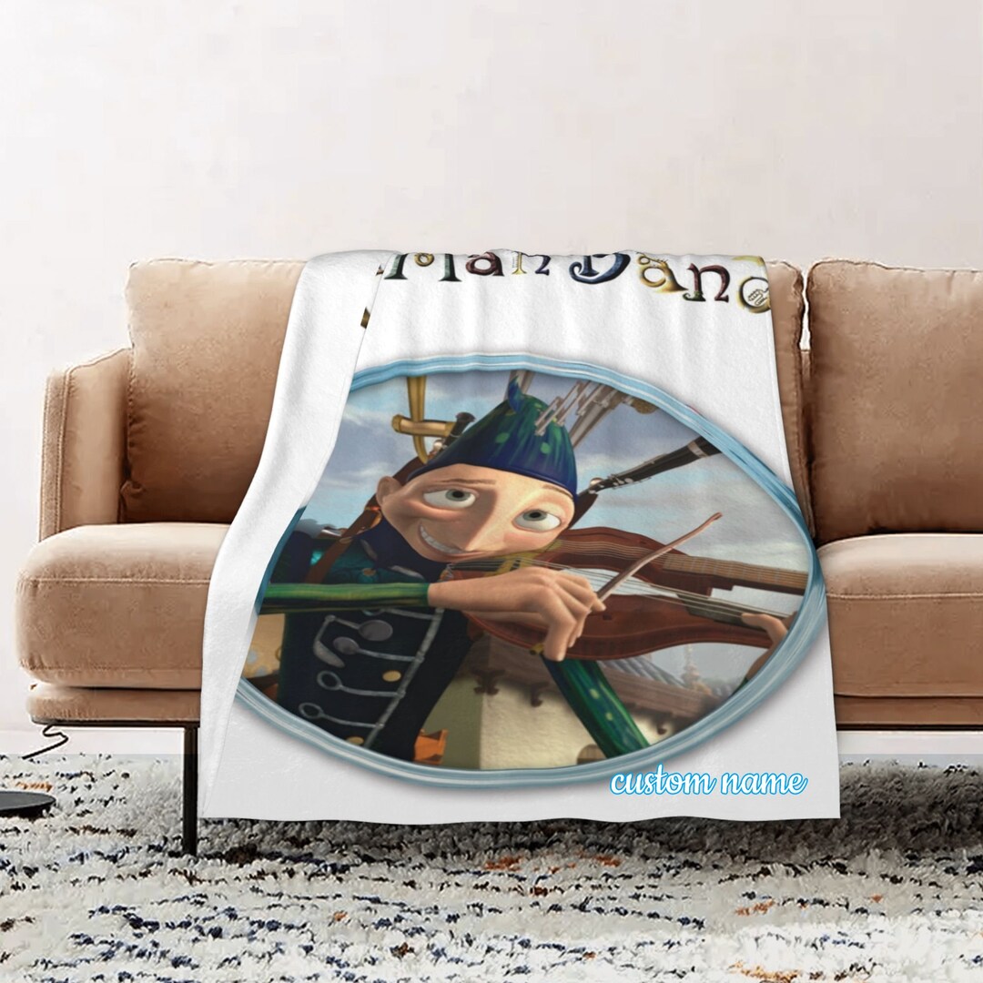 Disney One-Man Band Custom Name Quilt Bedding Set - Perfect for Home Decoration, Sofa Blanket, Family Gifts