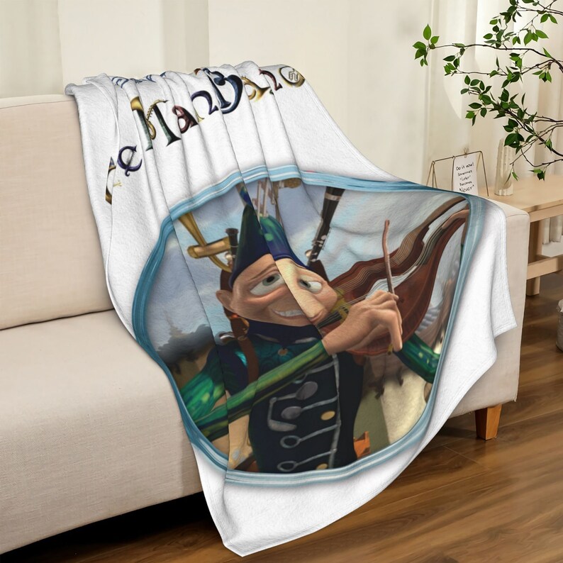 Disney One-Man Band Custom Name Quilt Bedding Set - Perfect for Home Decoration, Sofa Blanket, Family Gifts - Image 3