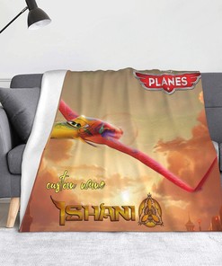 Disney Planes Quilt Blanket Bedding Set Personalized with Your Name, Great Gift for Baby Birthday