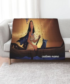 Disney Pocahontas II Journey to a New World Quilt Bedding Set Blanket for Bedroom Decor - Suitable for Picnic