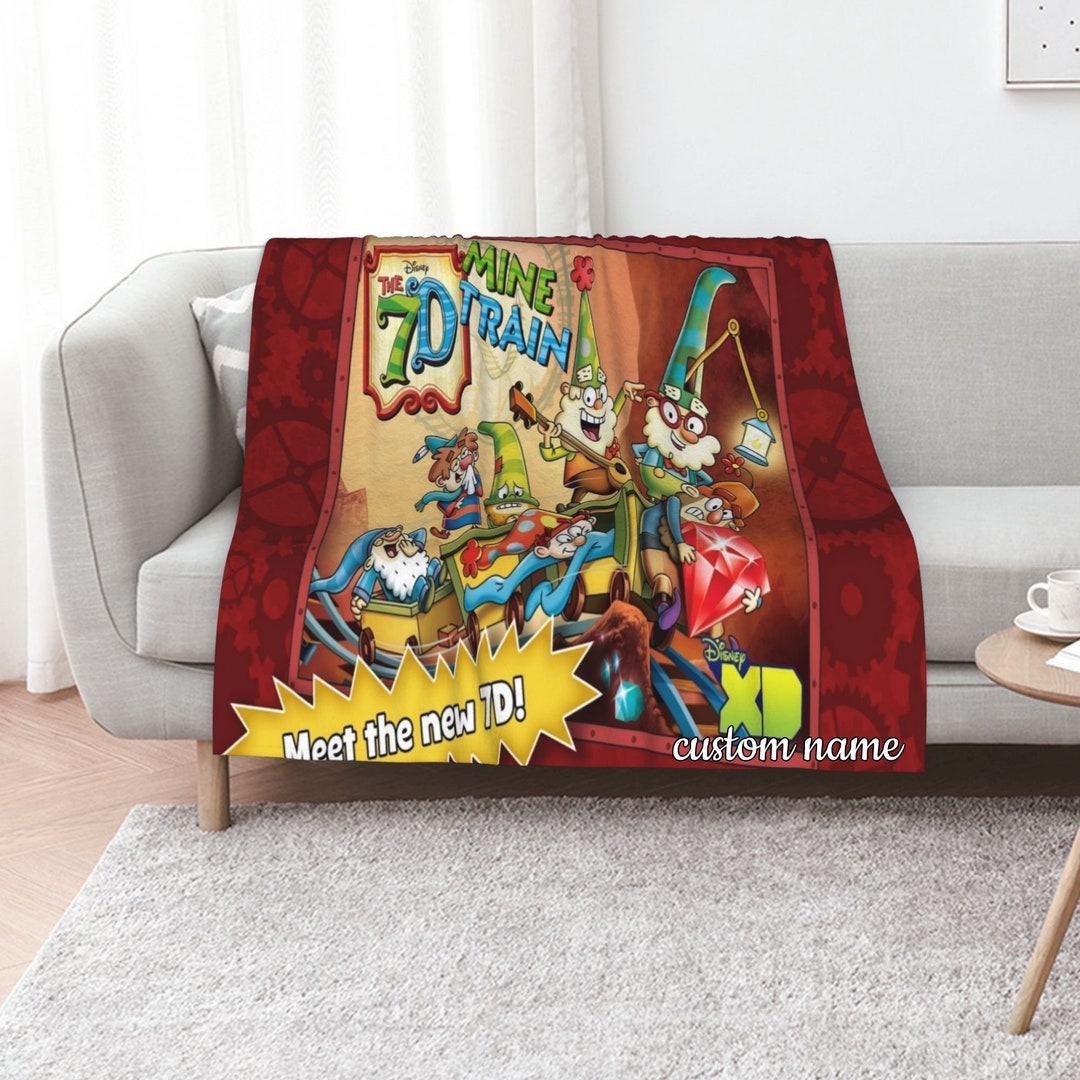 Disney The 7D Custom Name Quilt Bedding Set - Perfect for Home Decoration, Family Gifts, Sofa Blanket