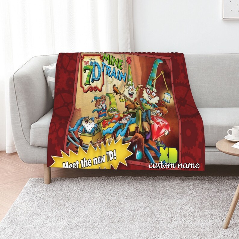 Disney The 7D Custom Name Quilt Bedding Set - Perfect for Home Decoration, Family Gifts, Sofa Blanket - Image 2