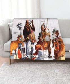 Disney The Country Bears Custom Name Quilt Bedding Set - Perfect for Home Decoration, Family Gifts, Sofa Blanket