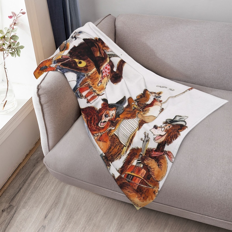 Disney The Country Bears Custom Name Quilt Bedding Set - Perfect for Home Decoration, Family Gifts, Sofa Blanket - Image 3