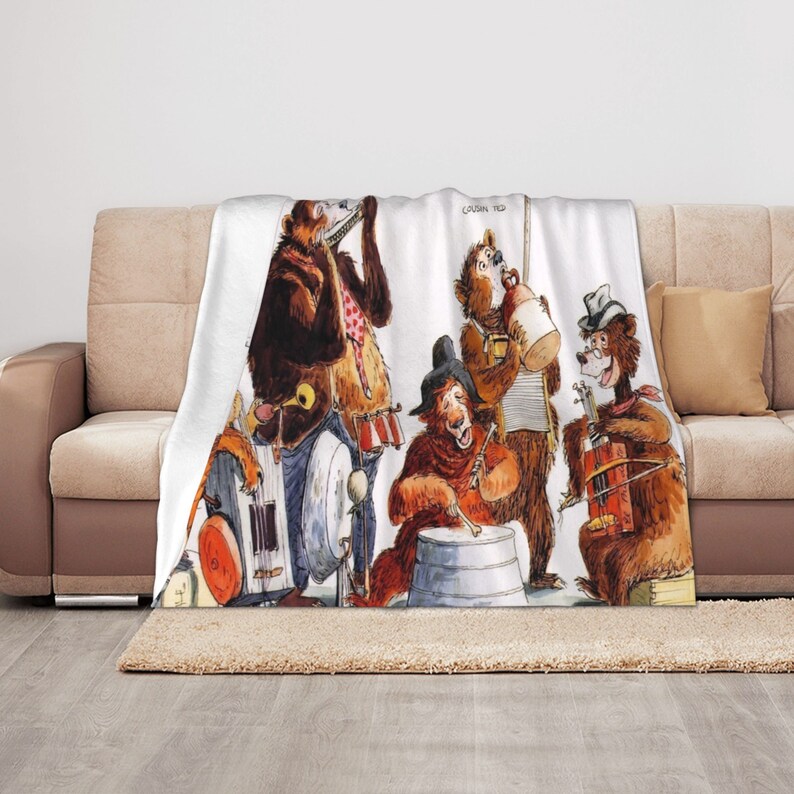 Disney The Country Bears Custom Name Quilt Bedding Set - Perfect for Home Decoration, Family Gifts, Sofa Blanket - Image 4