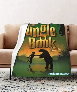 Disney The Jungle Book Custom Name Quilt Bedding Set - Great Gifts for Family and Home Decoration