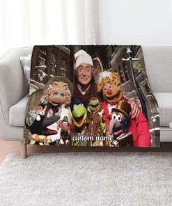 Disney The Muppet Christmas Carol Personalized Quilt Bedding Set - Great Gifts for Family and Home Decoration