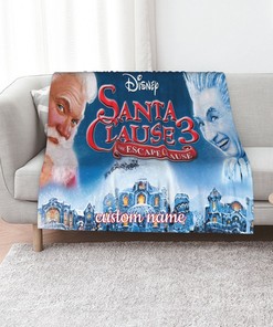 Disney The Santa Clause 2 Personalized Quilt Blanket Bedding Set - Great Gifts for Family and Home Decoration