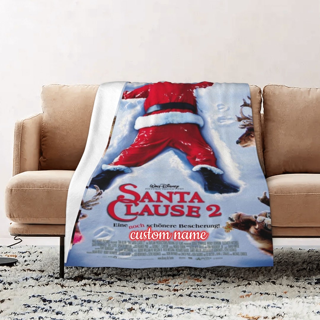 Disney The Santa Clause 2 Personalized Quilt Blanket - Perfect for Home Decoration and Winter Season
