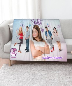 Disney Violetta Quilt Blanket Bedding Set: Perfect Gift for Family and Bedroom Decor