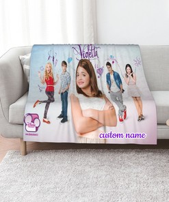 Disney Violetta Quilt Blanket Bedding Set: Perfect Gift for Family and Bedroom Decor