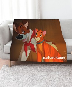 Dodger Quilt Blanket Set with Personalized Name - Great for Bedroom Decor & Sofa