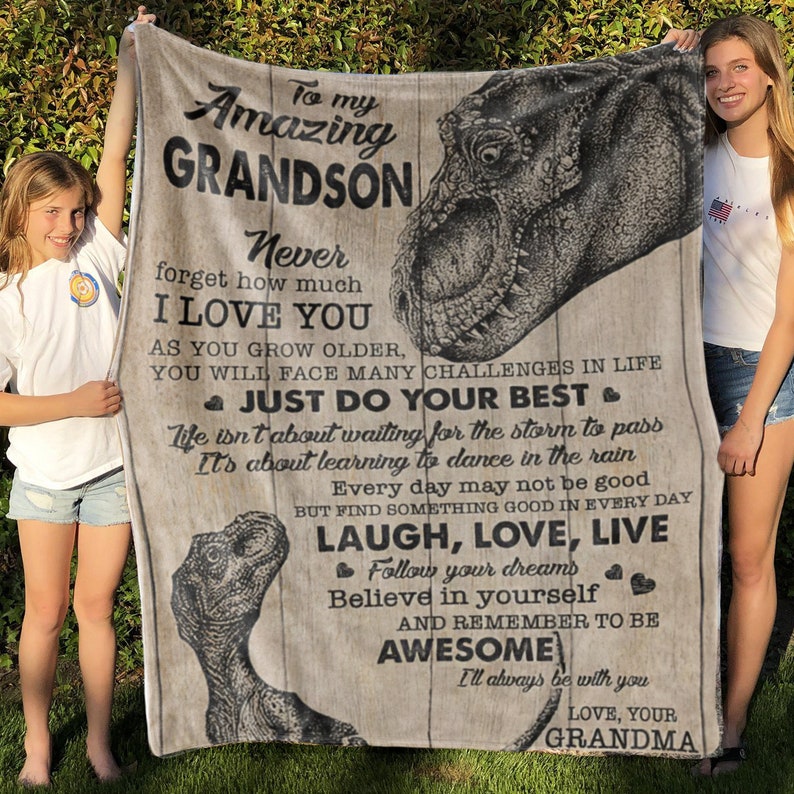 Dragons Personalized Quilt Blanket for Boys - Ideal for Picnic and Bedroom Decor - Image 2