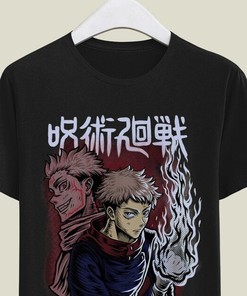 Dramatic Manga Shirt for Fans - Eye-Catching Japanese Anime Graphic Tee