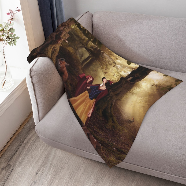 Dream Portraits Quilt Blanket Set with Personalized Name - Ideal for Home Decoration & Sofa - Image 3