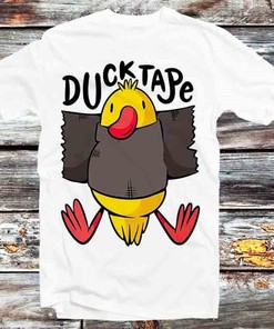 Duck Tape Joke Toys T-Shirt - Retro Anime Tee for Men & Women Gift